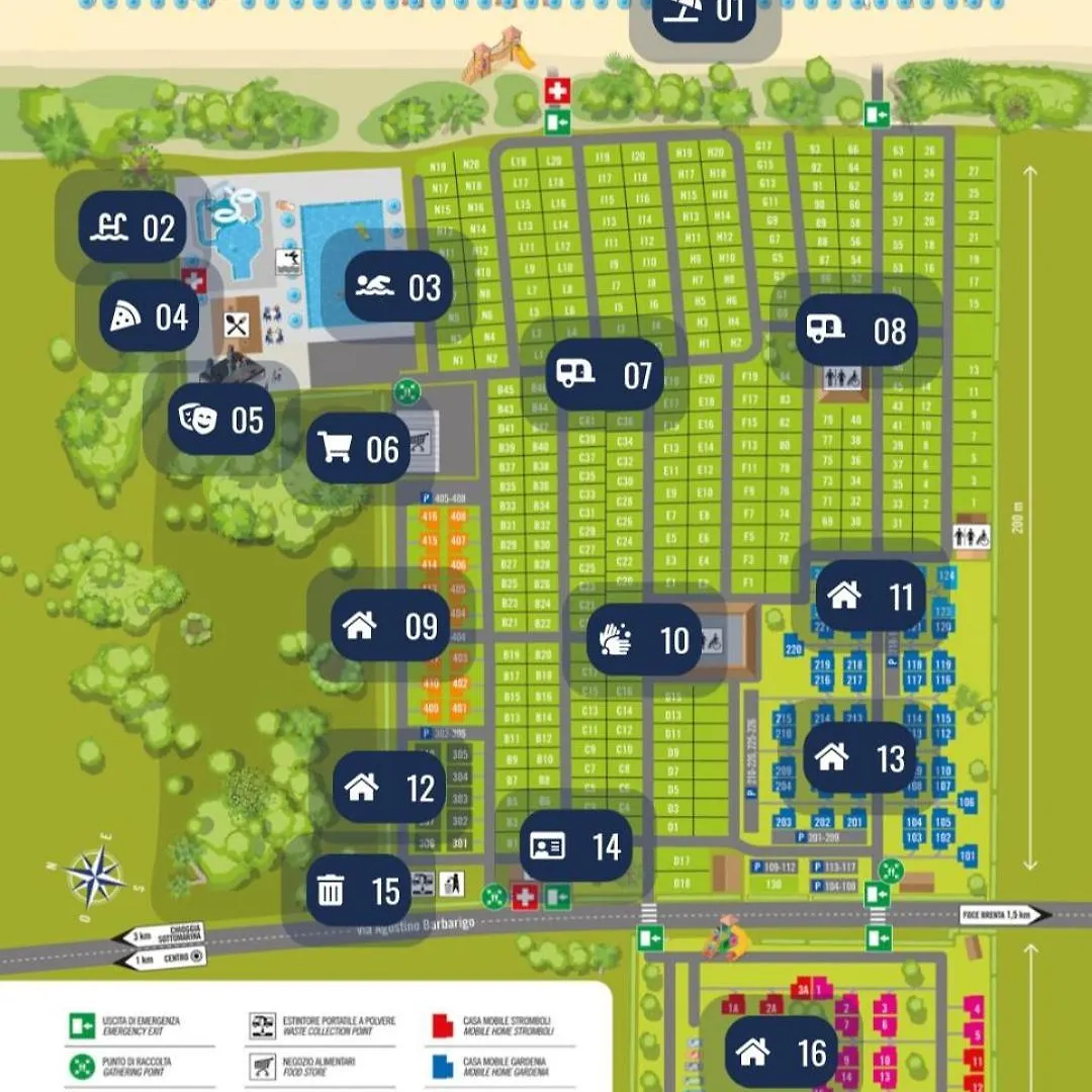 Camping Atlanta & Mediterraneo Family Village Sottomarina